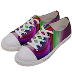 Illusion Background Blend Women s Low Top Canvas Sneakers by Pakrebo