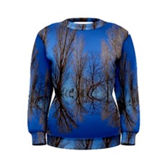 Background Mirror Reflection Women s Sweatshirt by Pakrebo