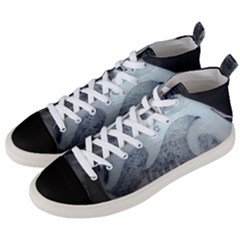 1840s Ohio Salt Glaze Men s Mid-top Canvas Sneakers