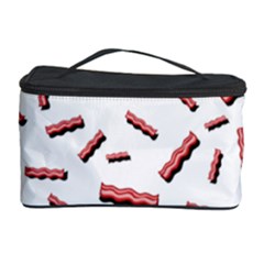 Funny Bacon Slices Pattern Infidel Red Meat Cosmetic Storage by genx
