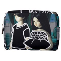 Dolls In Living Room Make Up Pouch (medium)