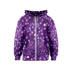 Textile Cross Pattern Square Kids  Zipper Hoodie by Pakrebo
