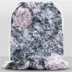 Garden Of The Phoenix Granite Drawstring Bag (large) by Riverwoman