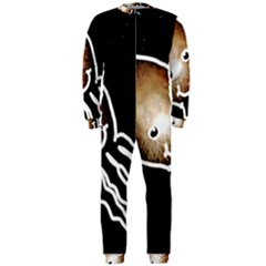 Friendly Firework Squid Onepiece Jumpsuit (men)  by okhismakingart