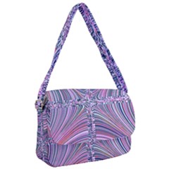 Electric Field Art Ix Courier Bag by okhismakingart