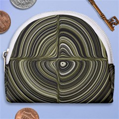 Electric Field Art Xxxii Horseshoe Style Canvas Pouch by okhismakingart
