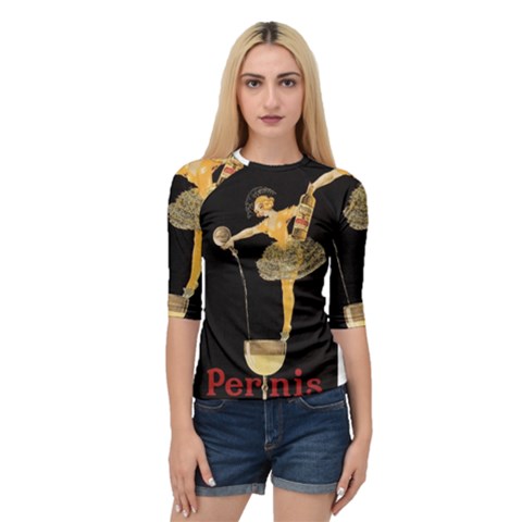 Pernis Champagne Quarter Sleeve Raglan Tee by StarvingArtisan