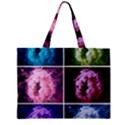 Closing Queen Annes Lace Collage (Vertical) Zipper Mini Tote Bag View1