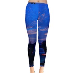 Blue Highway Inside Out Leggings by okhismakingart