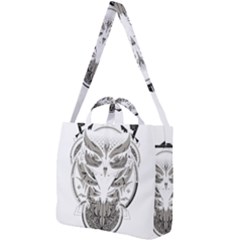 Owl Square Shoulder Tote Bag