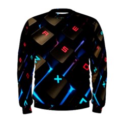 Keyboard Gamer Computer Technology Men s Sweatshirt by Pakrebo