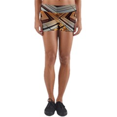 Stadium Fractal The Future Yoga Shorts
