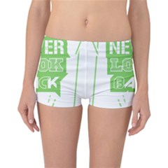 Never Look Back Reversible Boyleg Bikini Bottoms by Melcu