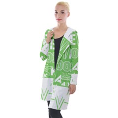 Never Look Back Hooded Pocket Cardigan