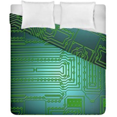 Board Conductors Circuits Duvet Cover Double Side (california King Size)