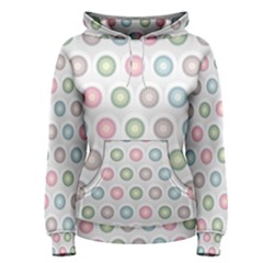 Seamless Pattern Pastels Background Pink Women s Pullover Hoodie by HermanTelo