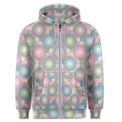 Seamless Pattern Pastels Background Men s Zipper Hoodie by HermanTelo