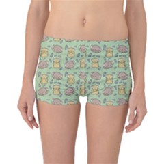 Hamster Pattern Boyleg Bikini Bottoms by Sapixe