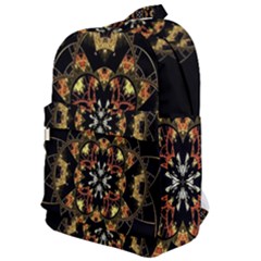 Fractal Stained Glass Ornate Classic Backpack