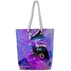 Ski Boot Ski Boots Skiing Activity Full Print Rope Handle Tote (small) by Pakrebo