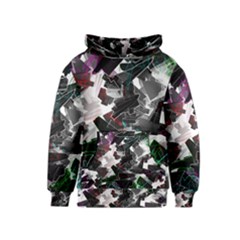 Abstract Background Science Fiction Kids  Pullover Hoodie by Pakrebo