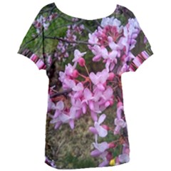 Redbud In April Women s Oversized Tee by Riverwoman