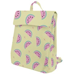 Watermelon Wallpapers  Creative Illustration And Pattern Flap Top Backpack by BangZart