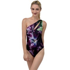 Galaxy Tulip To One Side Swimsuit by okhismakingart