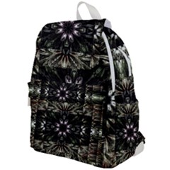 Fractal Design Pattern Texture Top Flap Backpack