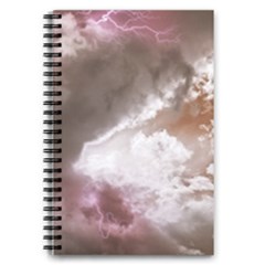 Thunder Thunderstorm Storm Weather 5 5  X 8 5  Notebook