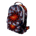 Fractal Spiral Rendering Curve Flap Pocket Backpack (Large) View1