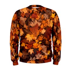 Fall Foliage Autumn Leaves October Men s Sweatshirt by Pakrebo