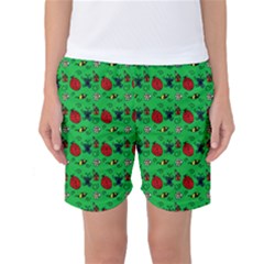 Bugs Pattern Women s Basketball Shorts