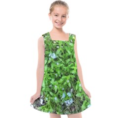 Forget Me Not Kids  Cross Back Dress by Riverwoman