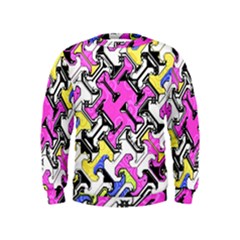 Justanotherabstractday Kids  Sweatshirt by designsbyamerianna