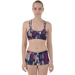 Non Seamless Pattern Background Perfect Fit Gym Set