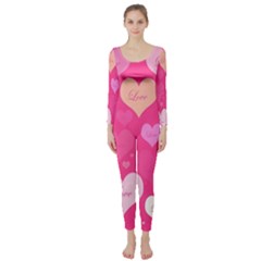 Heartsoflove Long Sleeve Catsuit
