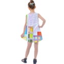 City Modern Business Skyscrapers Kids  Summer Dress View2