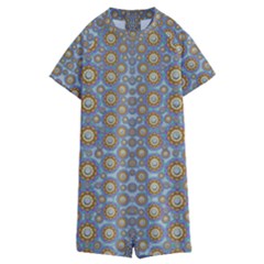 Florals Striving To Be In The Hole World As Free Kids  Boyleg Half Suit Swimwear
