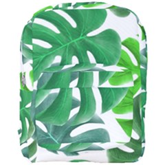 Tropical Greens Leaves Design Full Print Backpack