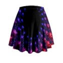 Red purple 3d fractals                    Mini Flare Skirt View2