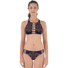 Abstract Art Artwork Fractal Perfectly Cut Out Bikini Set