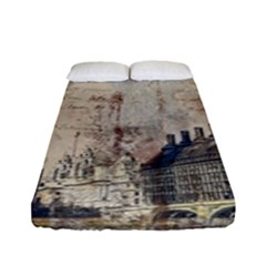 London Westminster Bridge Building Fitted Sheet (full/ Double Size)
