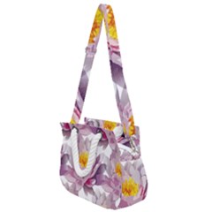 Seamless Repeating Tiling Tileable Rope Handles Shoulder Strap Bag by Wegoenart
