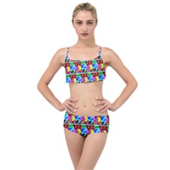 Fish 3 Layered Top Bikini Set by ArtworkByPatrick