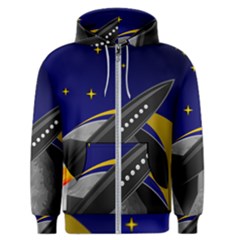 Science Fiction Sci Fi Sci Fi Logo Men s Zipper Hoodie by Pakrebo