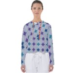 Checkerboard Again 5 Women s Slouchy Sweat