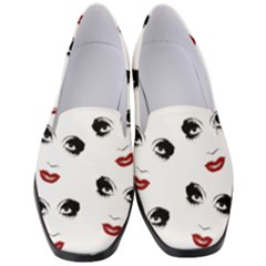 Bianca Del Rio Pattern Women s Classic Loafer Heels by Valentinaart