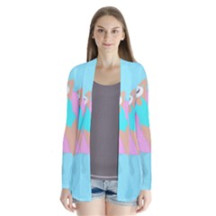 Lady In The Pool Drape Collar Cardigan by Valentinaart