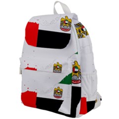 Borders Country Flag Geography Map Top Flap Backpack